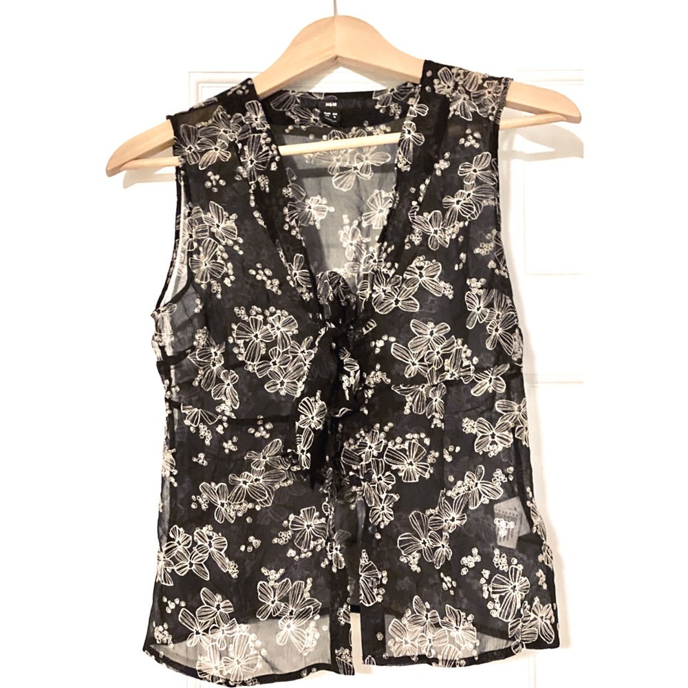 Silk Blouse with Bow